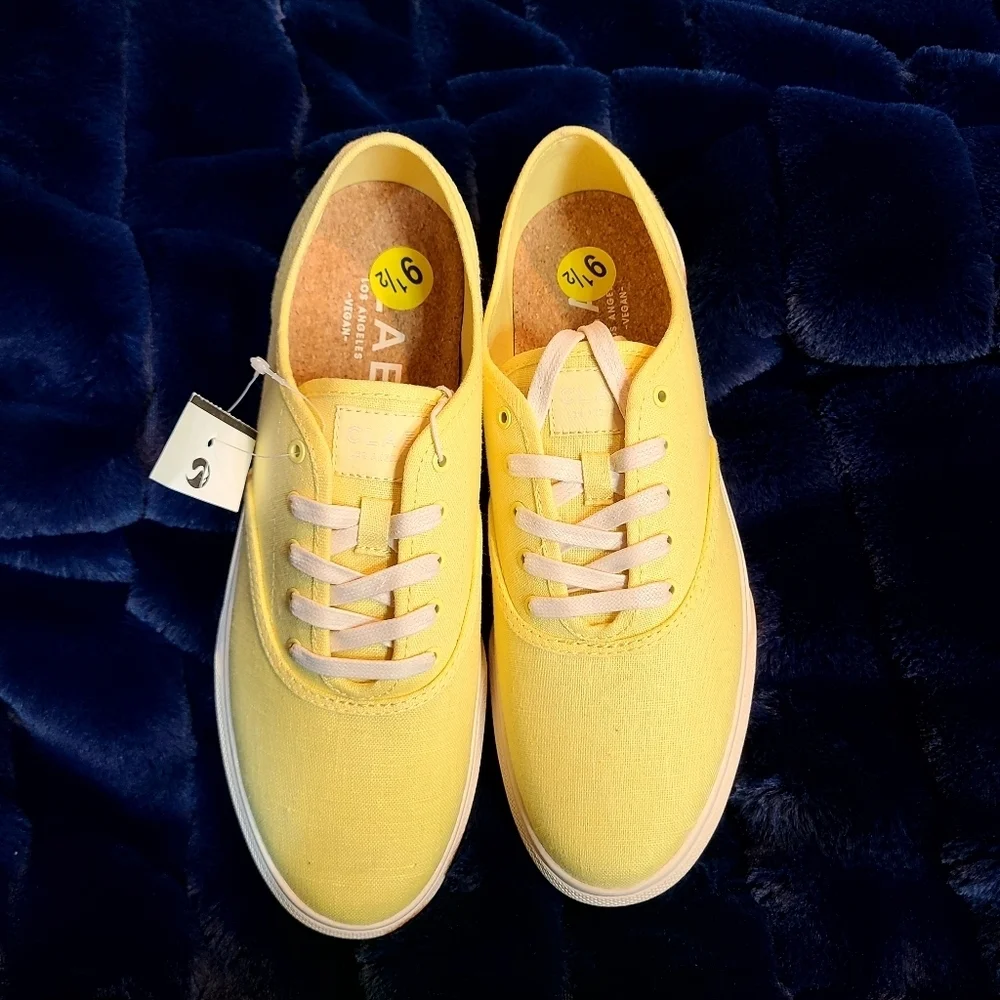 Clae Pale Banana Hemp August Sneakers